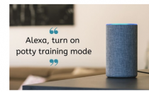 亚马逊Alexa智能扬声器便盆训练